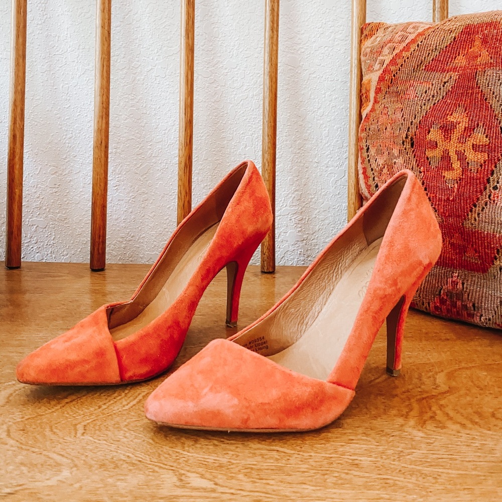 Madewell Coral heels